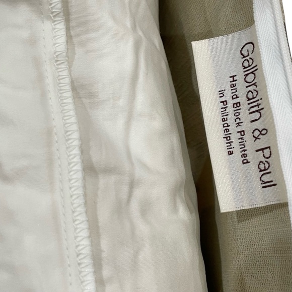 Room and Board Pillow by Galbraith & Paul Gray/Cream Accent Pillow - Picture 5 of 12